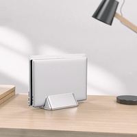 Support Vertical pour Ordinateur Portable à 2 Emplacements, Réglable en Métal, pour Plusieurs Appareils – Vente en Gros