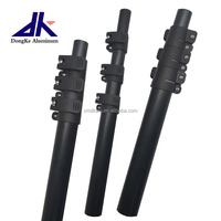 Perche télescopique extensible, en aluminium
