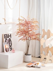 Tùy chỉnh Faux chậu trong nhà/ngoài trời nandina cây nhân tạo nhựa Home House plantas artificiales trang trí bền trong nhà - Product Image 4