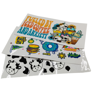 <strong>Vinyl</strong> Individual <strong>Stickers</strong> Waterproof Label Kiss Cut Cartoon <strong>Sticker</strong> Sheet 3d UV Transfer <strong>Stickers</strong> for Products Label Packing - Product Image 3