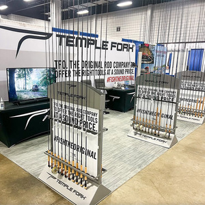 Tùy chỉnh cửa hàng bán lẻ cần câu hiển thị đứng kim loại <span class=keywords><strong>Rack</strong></span> hiển thị đứng cần câu hiển thị <span class=keywords><strong>Rack</strong></span> cho triển lãm - Product Image 1