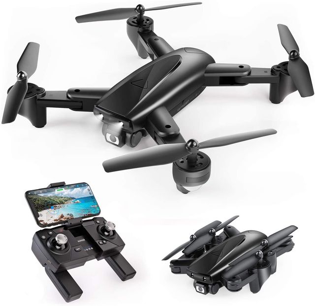 Flytec H806C Foldable GPS FPV Drone with 4K Camera for Beginner, RC Quadcopter with GPS Position Follow Me, Drone for Adult