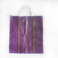 PP-Markttaschen aus Polypropylen-Raffia in Rot, Blau, Schwarz, Grün, Violett, PP-Gewebte Raffia-Einkaufstasche 20kg 25kg 50kg