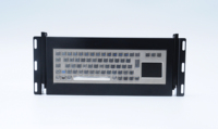 Clavier mécanique rétroéclairé RGB étanche IP68 avec port USB Type-C et cadre en aluminium pour pont de navire