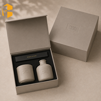 FUBEI LIVING Meilleure vente : Vase en céramique à fond arrondi et flacon diffuseur de parfum pour ensemble cadeau bougie et diffuseur de parfum en céramique pour hôtel