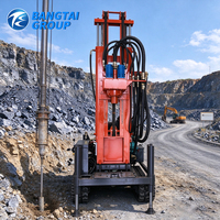 Machine de forage de puits d'eau sur chenilles propulsée par Changchai, équipement hydraulique diesel 200M pour les projets d'approvisionnement en eau et de forage des eaux souterraines