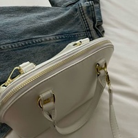 Sac Dôme Classique en PU pour Femme, Style Designer, Sac à Main Léger et Tendance avec Bandoulière Amovible, Sac à Bandoulière Croisé