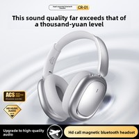 Écouteurs Bluetooth 6.0 détachables supra-auriculaires à faible latence et longue autonomie pour le jeu, les voyages et l'apprentissage