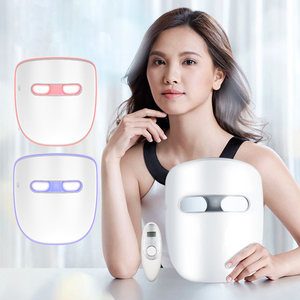 Produits Tendances 2025 Nouveautés Masque Facial de Thérapie par Lumière Rouge avec Télécommande et Écran LCD Masque Premium Bleu et Ambre pour la <span class=keywords><strong>Beauté</strong></span> - Product Image 4