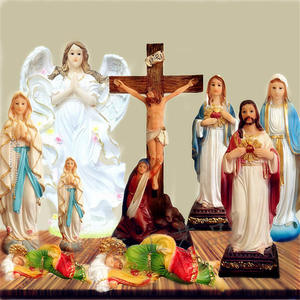 Regalo Religioso de Resina KOMI, Decoración para el Hogar, Sala de Estar, Coche, Artesanía de la Virgen María - Product Image 1