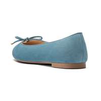 Nouveaux modèles de ballerines en cuir décontractées pour femmes, légères, antidérapantes, confortables, avec logo personnalisé de luxe, pour l'été et le printemps