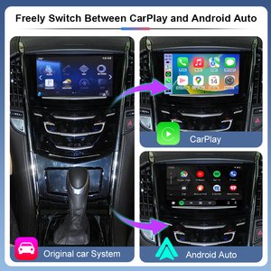 Không dây Carplay cho Cadillac ATS 2014 2017 SRX XT5 XTS CTS 8 ''hmi 2.0 Android tự động gương liên kết Airplay hỗ trợ đảo ngược máy ảnh - Product Image 2