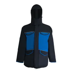 Windproof Mens Winter Workwear Jacket Industrial Custom Clothes Work Wear Uniform