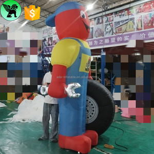 Pneumatico personalizzato riparatore gonfiabile promozionale gigante 10ft gonfiabile per evento pubblicitario Festival A9104 - Product Image 6