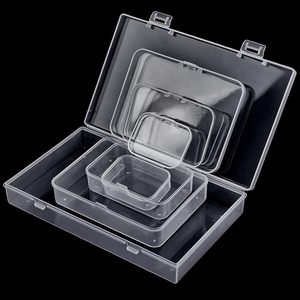 Mini Clear PP Plastic <b>Storage</b> <b>Box</b> Injection Molded Eco-Friendly Dust Proof <b>Lid</b> Portable Multi-Purpose Home Use Cable Protection - Product Image 4