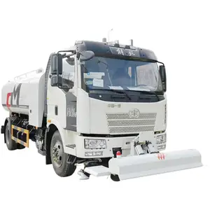 FAW Municipal Road Sweeper Trucks High Pressure Road Washer Truck For City Road Sweep And Clean