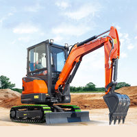 ELORRY-Mini pelleteuse EL18, 0, 045 m3, petite chenille, mini pour moteur de pelle Caterpillar