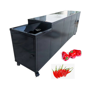Máquina automática para quitar tallos de pimiento, 20 kg/h, 380 V, acero inoxidable, para procesamiento de chiles frescos y secos - Product Image 1