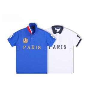 <span class=keywords><strong>Polo</strong></span> pour homme décontracté et professionnel 100% Coton <span class=keywords><strong>Lauren</strong></span> Coupe classique Manches courtes Logo brodé/Imprimé urbain Boutons Golf - Product Image 6