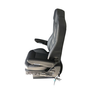 उच्च वापस ट्रक सीट अमेरिकी ट्रकों के लिए w/काले चमड़े की सामग्री, हीटिंग और निकाल समारोह के साथ, लोगो मुद्रित - Product Image 3