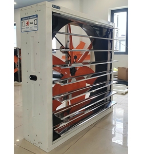 Ventilateur axial mural industriel électrique de qualité supérieure 1380 mm 50800 m³/h Silencieux 470 tr/min Refroidissement robuste Production OEM - Product Image 1