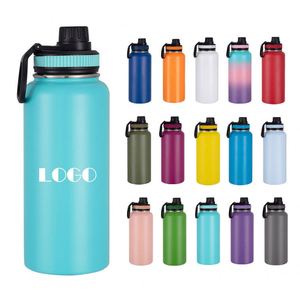 Popular Botella Termo de Acero Inoxidable con Aislamiento, Diseño Clásico, para Deportes al Aire Libre y Uso en Coche, 32oz - Product Image 3