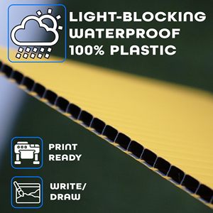 Letreros Inmobiliarios de PP, Material de 2-12 mm de Grosor, Servicio de Corte, 6x24, en Venta, Casa Abierta, Venta, <span class=keywords><strong>Sinocoroplast</strong></span> - Product Image 3