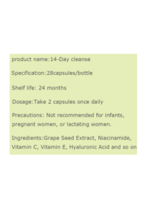 OEM Natural Colon Cleanse Capsules Gentle Bowel Regularity with Senna Leaf Psyllium Husk - Product Image 3