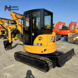 Mini Escavatore Cingolato Usato Giapponese Quasi Nuovo CAT303.5E da 3.5 Tonnellate con Motore e Cambio in Vendita - Product Image 1