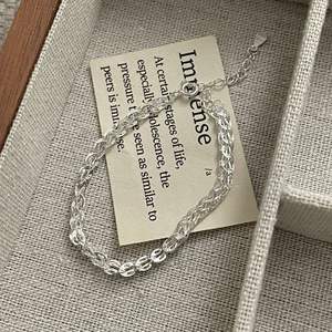 S925 शुद्ध चांदी कोरियन संस्करण फोनिक्स टेल जापानी कोरियन इन तूफान ने चांदी के गहने महिलाओं के ब्रेसलेट थोक - Product Image 6