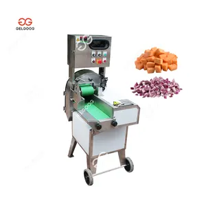 Industrie Automatique Pommes Cube Pêches Poires Tubercules Coupeur Légumes Carotte Radis Tomate Machine À Découper Pour Pomme De Terre