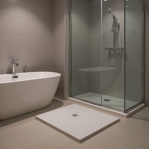 Plato de Ducha Rectangular Bliss Line 90 x 120 cm Beige 1015 - Product Image 3