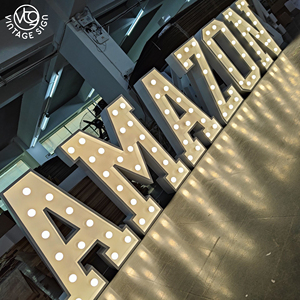 Lettere Luminose Portatili Bianco Caldo con <span class=keywords><strong>Design</strong></span> Smontabile per Sfondi di Palcoscenici per Matrimoni ed Eventi e Noleggio - Product Image 4