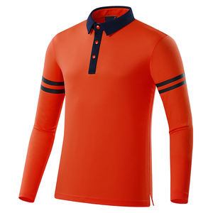 Camisetas Polo de Golf de Manga Larga para Hombre, Deportivas, Delgadas, de Secado Rápido, Ajustadas, de Spandex, Camisetas de Manga Larga, Chemises De Golf Pour Hommes - Product Image 4