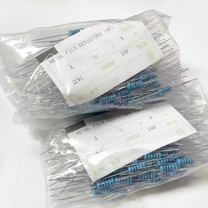 1/4W 1/2W <span class=keywords><strong>1W</strong></span> 2W 3W 5W điện trở màng kim loại 1R 51R 1K 2K <span class=keywords><strong>4.7K</strong></span> 10k 1M 2.2M chính xác 1% điện trở Vòng năm màu - Product Image 3