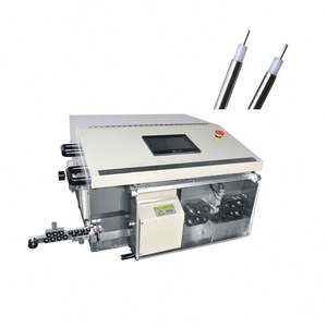 La máquina Pelacables coaxial completamente automática corta perfectamente la capa de malla trenzada sin daños - Product Image 2