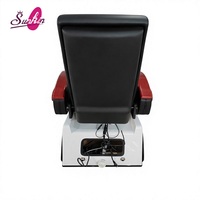 Fauteuil de pédicure électrique direct fabricant avec 4 groupes de massage par pétrissage, bain à remous à jets de surf, lumière LED et pompe de vidange pour spa des pieds