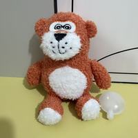 Giocattoli per cani all'ingrosso con logo personalizzato, in peluche, con carta frusciante, resistenti ai morsi, per cuccioli, gatti e altri animali domestici
