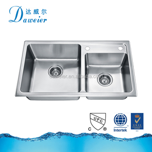 Plato doble fregadero de la cocina de fabricación <span class=keywords><strong>Cuenca</strong></span> del lavabo fregadero de la cocina - Product Image 2
