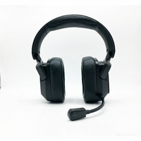Casque de jeu OEM JL LDAC 2.4G+BT 5.3 triple mode avec éclairage RGB, décoration magnétique et design pliable, indicateur de batterie LED