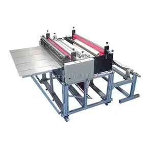 QK-700ZS Automatic 700 width paper roll slitting machine roll to sheet cutting for factory