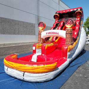 GMY Inflatables, Castillo Inflable con Bandera Americana, Tobogán Inflable para Piscina, Tobogán Acuático Inflable para Niños, Alquiler para Fiestas - Product Image 5