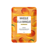 Meilleur vendeur Masque en feuille d'escargot Masque à l'acide hyaluronique Masque en feuille hydratant au collagène de marque privée OEM