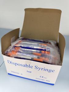 <span class=keywords><strong>Jeringa</strong></span> Veterinaria para <span class=keywords><strong>Insulina</strong></span> Afalite, 0.3ml 0.5ml 1ml, <span class=keywords><strong>Jeringa</strong></span> <span class=keywords><strong>de</strong></span> Seguridad Desechable y Estéril con Tapa Naranja para Animales - Product Image 6