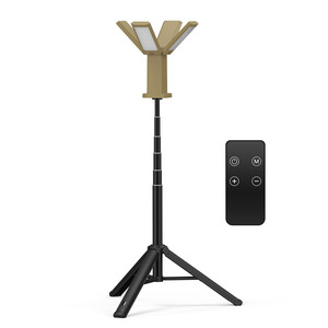 Lampe de travail LED d'extérieur avec trépied télescopique et projecteur, étanche, idéale pour la randonnée et le camping - Product Image 5
