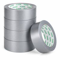 Tissu de réparation multi-usages coloré sur mesure pour tuyaux, adhésif acrylique robuste, écologique, imperméable, masquage argenté