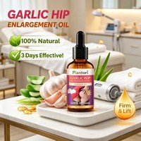 Meilleur Soin des Fesses aux Ingrédients Biologiques à Base de Plantes : Huile Essentielle d'Ail et d'Huile Essentielle de Bois de Santal pour l'Augmentation du Volume des Fesses