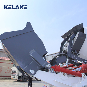 Camion malaxeur à béton autochargeur à cuve plate, camion malaxeur à ciment autoalimenté à cuve plate - Product Image 6