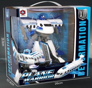 DIY <span class=keywords><strong>Robot</strong></span> Asamblea Transformación Die-Cast Modelo de avión Deformación <span class=keywords><strong>Robot</strong></span> Figuras DE ACCIÓN Juguetes para niños - Product Image 5