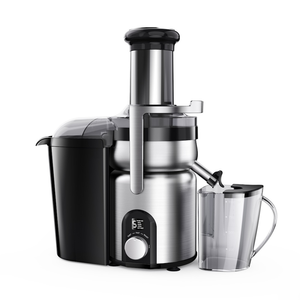 Nouvel <span class=keywords><strong>extracteur</strong></span> de <span class=keywords><strong>jus</strong></span> centrifuge puissant de 1000 W en acier inoxydable avec commande numérique par bouton - Product Image 1